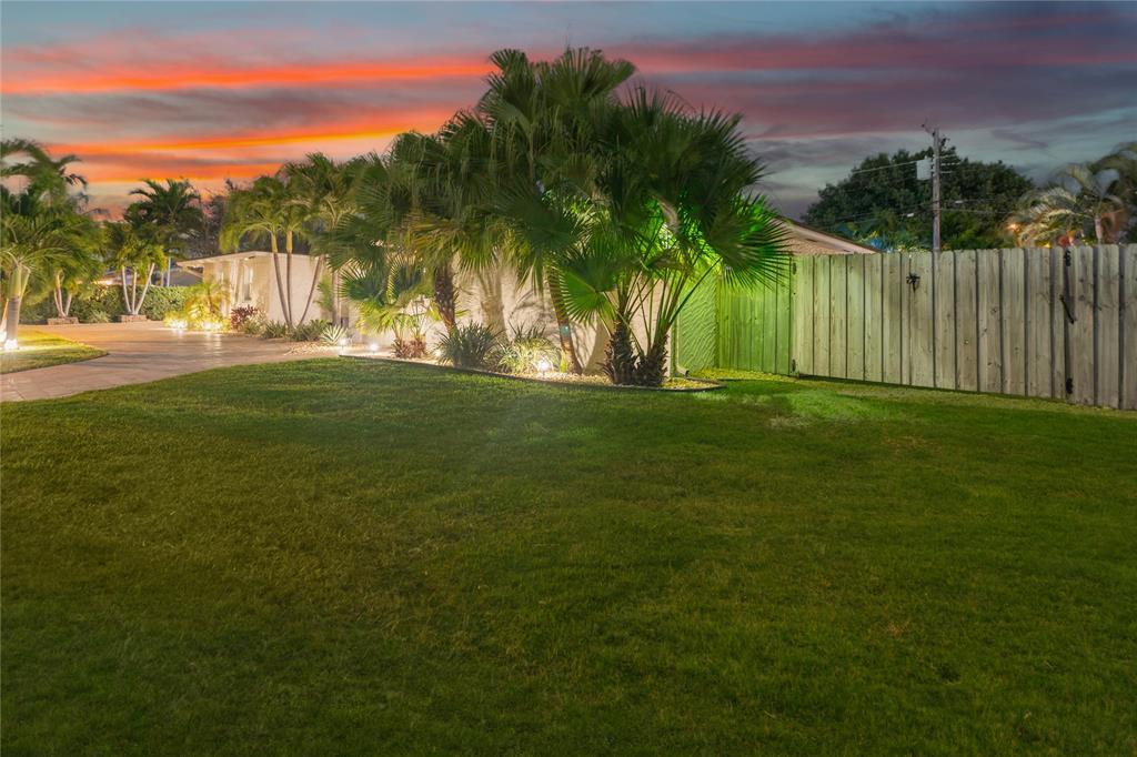 1650 Northeast 27th Avenue Pompano Beach, FL 33062 - Photo 3 of 90 a view of a yard and a palm tree