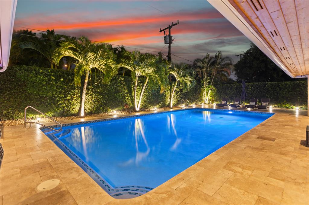 1650 Northeast 27th Avenue Pompano Beach, FL 33062 - Photo 60 of 90 a view of a swimming pool with a patio