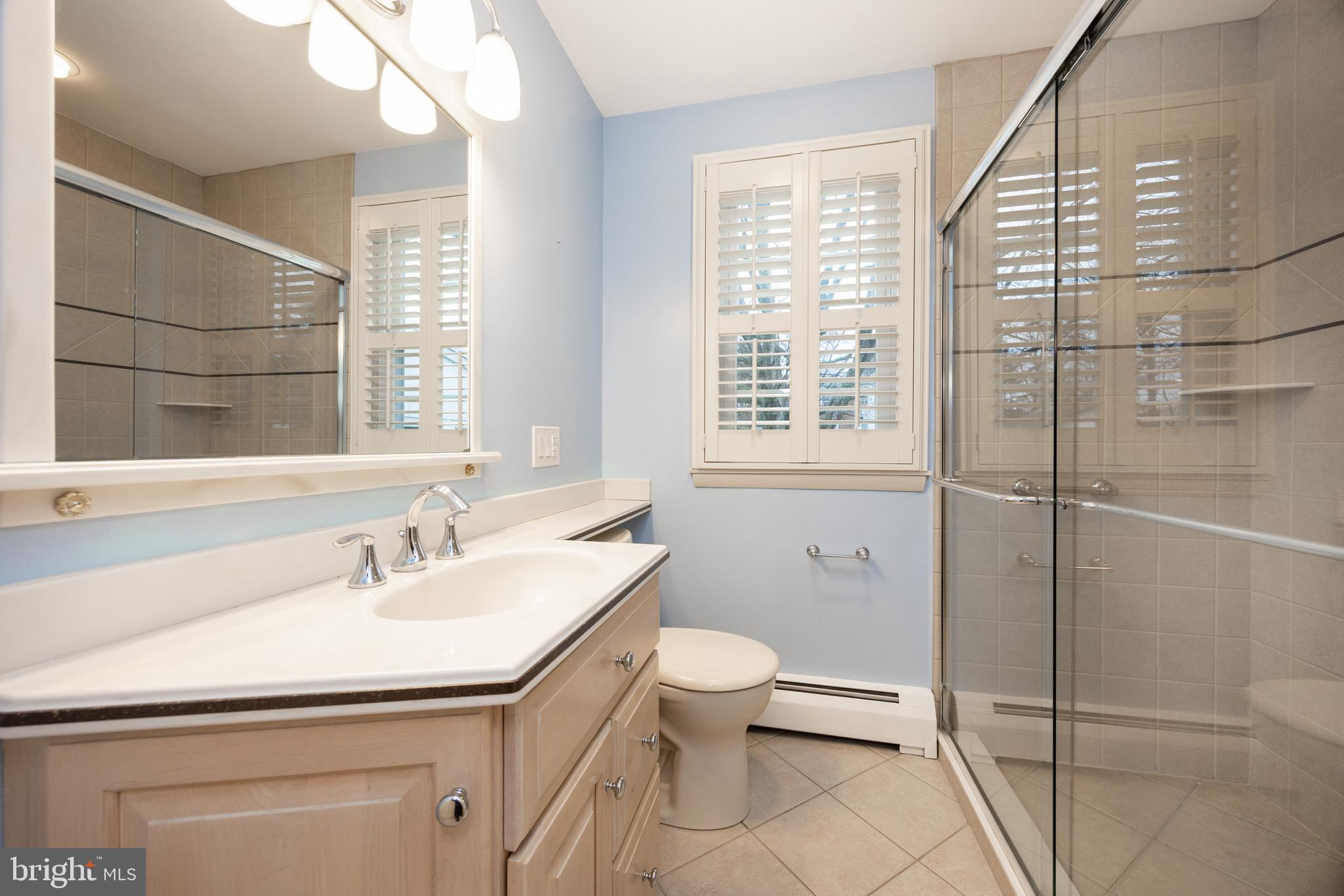 1907 Juniata Road Norristown, PA 19403 - Photo 18 of 38 Full Hall Bathroom w/ Tiled Shower