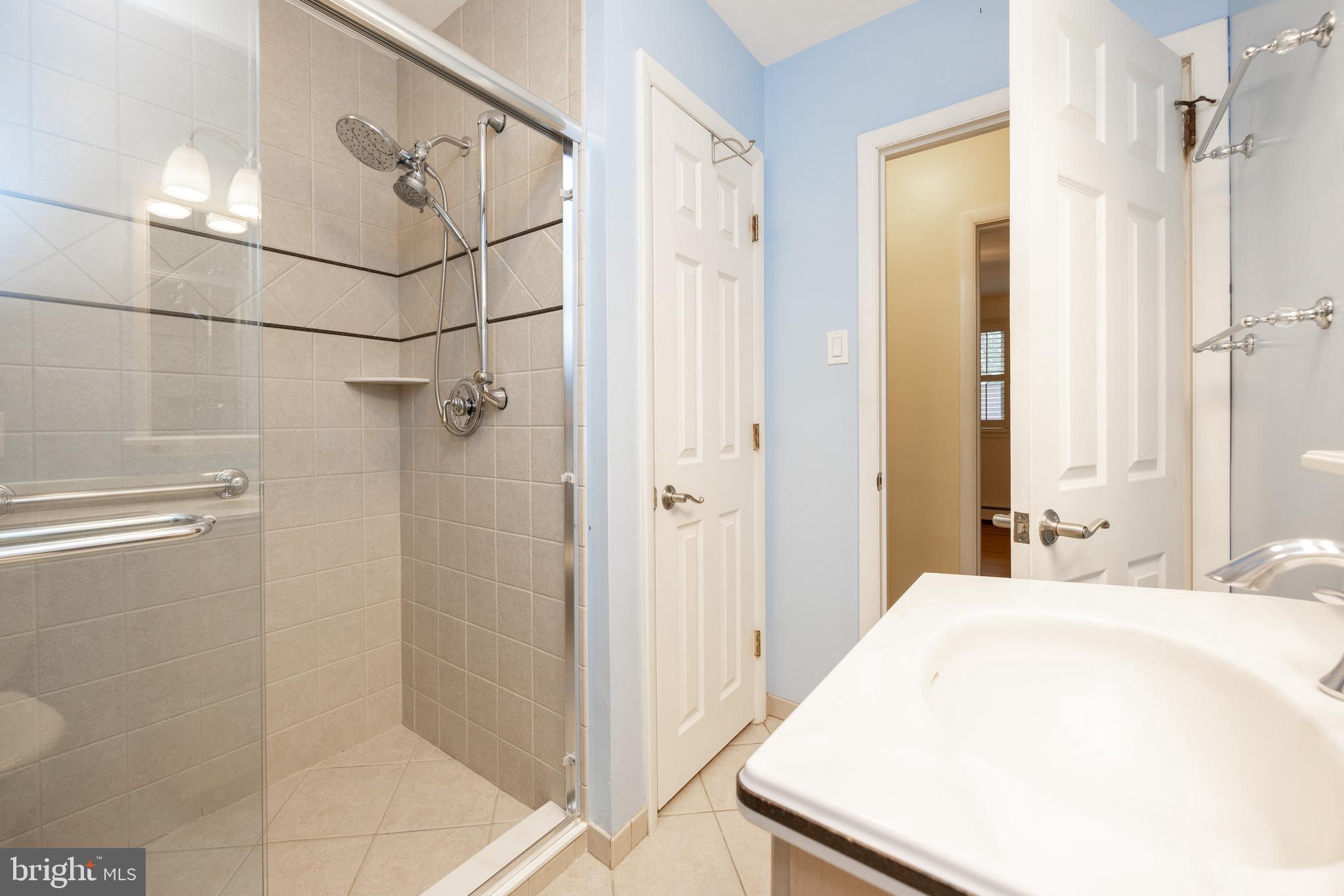 1907 Juniata Road Norristown, PA 19403 - Photo 19 of 38 Full Hall Bathroom w/ Tiled Shower