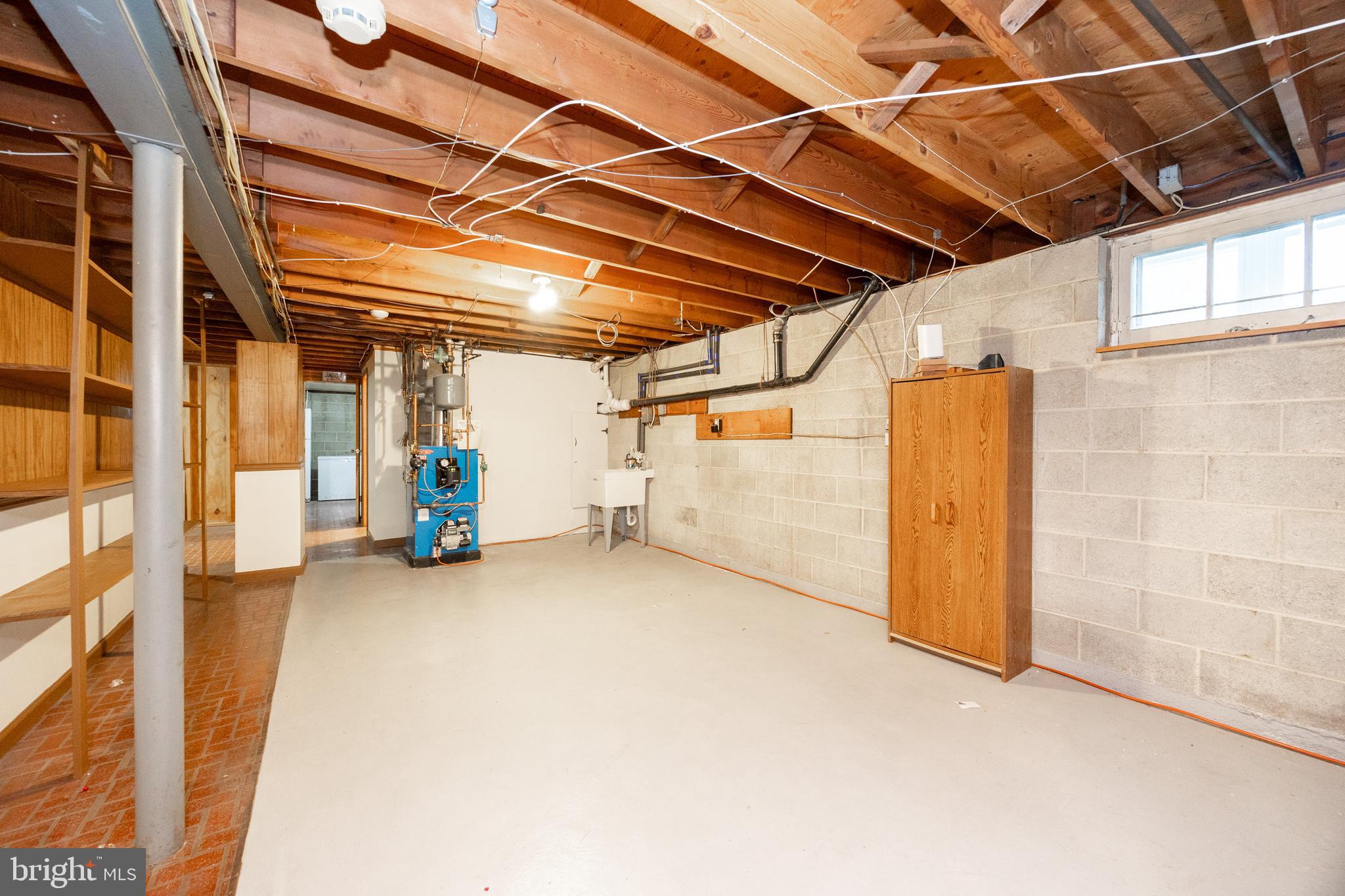 1907 Juniata Road Norristown, PA 19403 - Photo 24 of 38 Basement w/ New Oil Heater