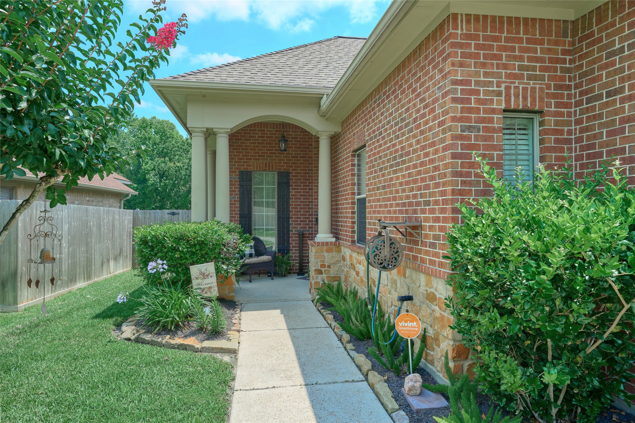 28322 Madelin Manor Lane Spring, TX 77386 - Photo 4 of 46 a front view of a house with a porch
