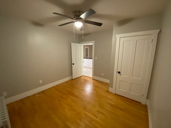 wooden floor in an empty room