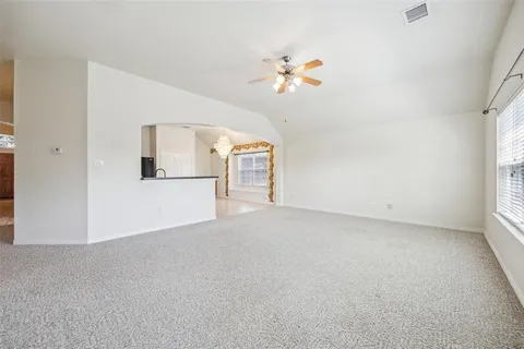 a view of a livingroom with a fireplace