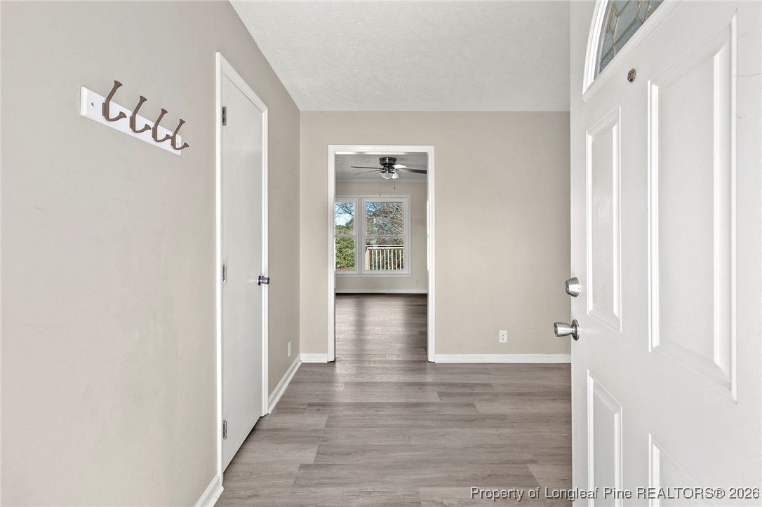 5196 Remington Road Fayetteville, NC 28311 - Photo 6 of 34 a view of an entryway with wooden floor