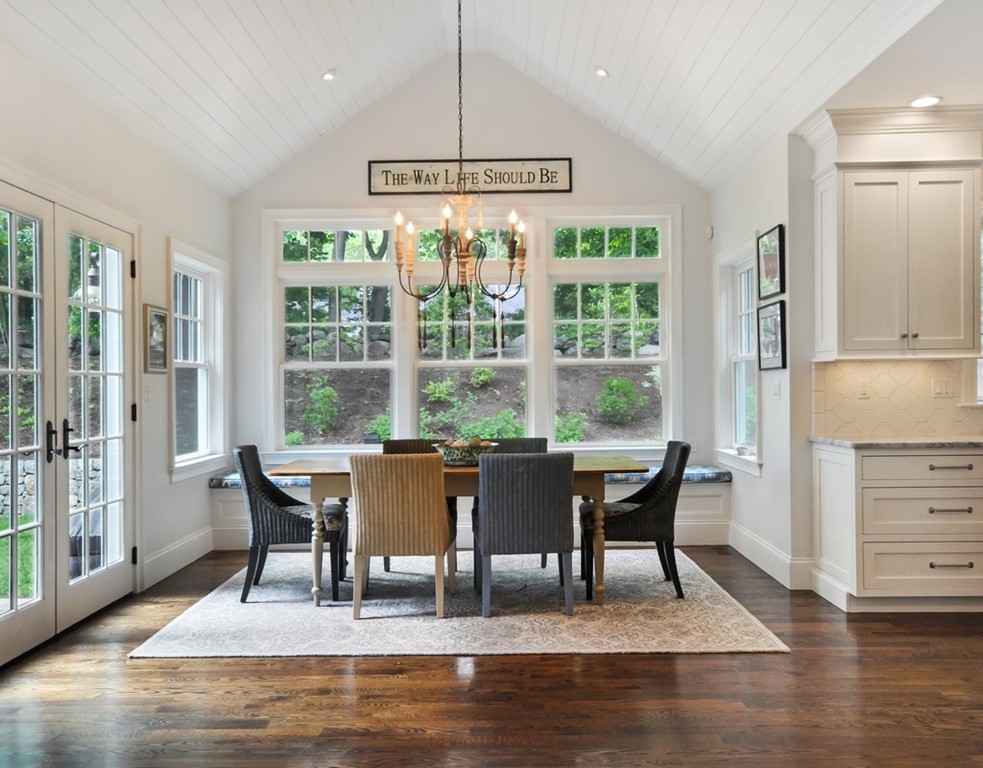 111 Martin Road Concord, MA 01742 - Photo 3 of 29 a view of a dining room with furniture window and wooden floor