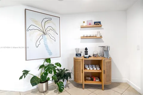 a picture of a wall with a potted plant on a wall