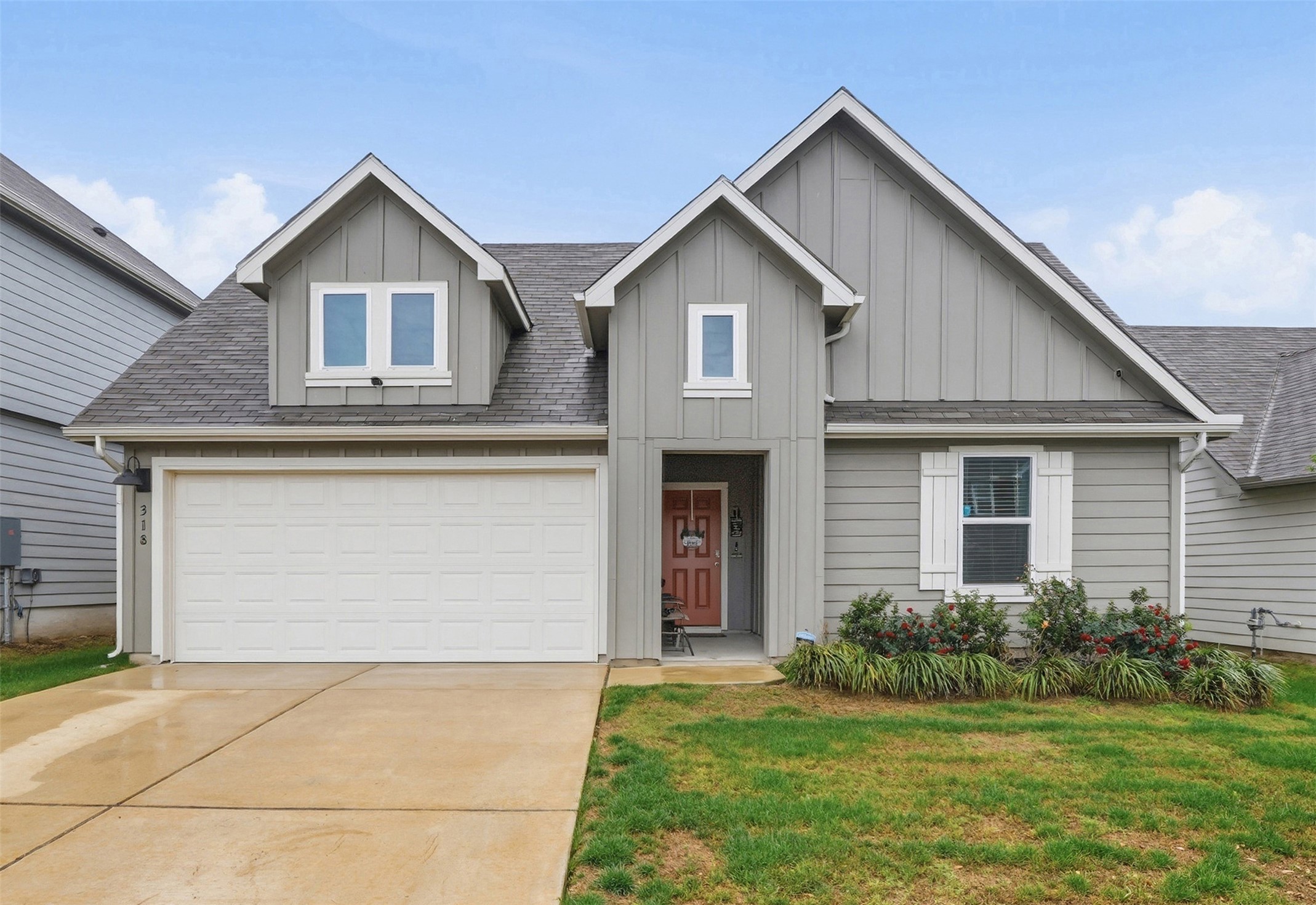 318 Merriman Road San Marcos, TX 78666 - Photo 1 of 33 a front view of house with yard and green space