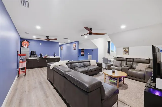 a view of an ocean and beach