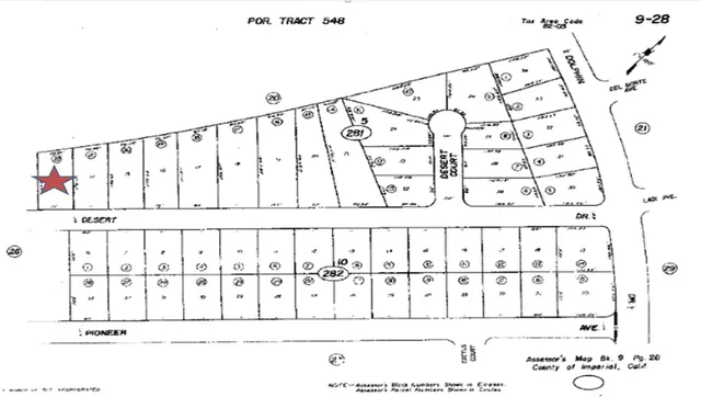 $7,500 | 2641 Desert Drive, Thermal, CA 92274
