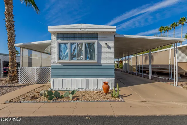 a view of a house with a patio