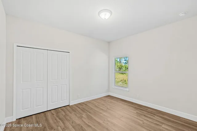 wooden floor in an empty room