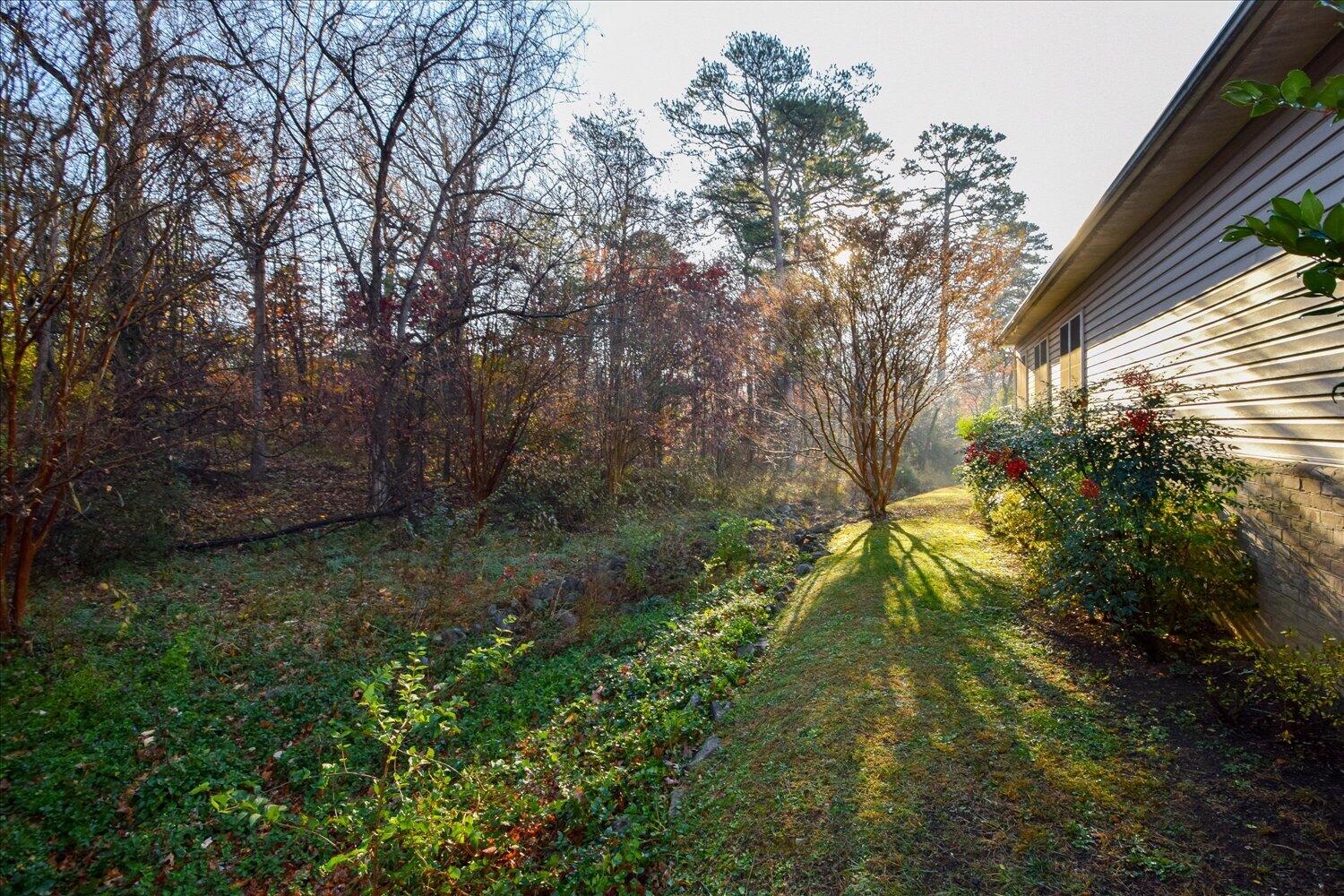2271 Countryside Road Northwest Roanoke, VA 24017 - Photo 22 of 27 a backyard of a house with lots of green space