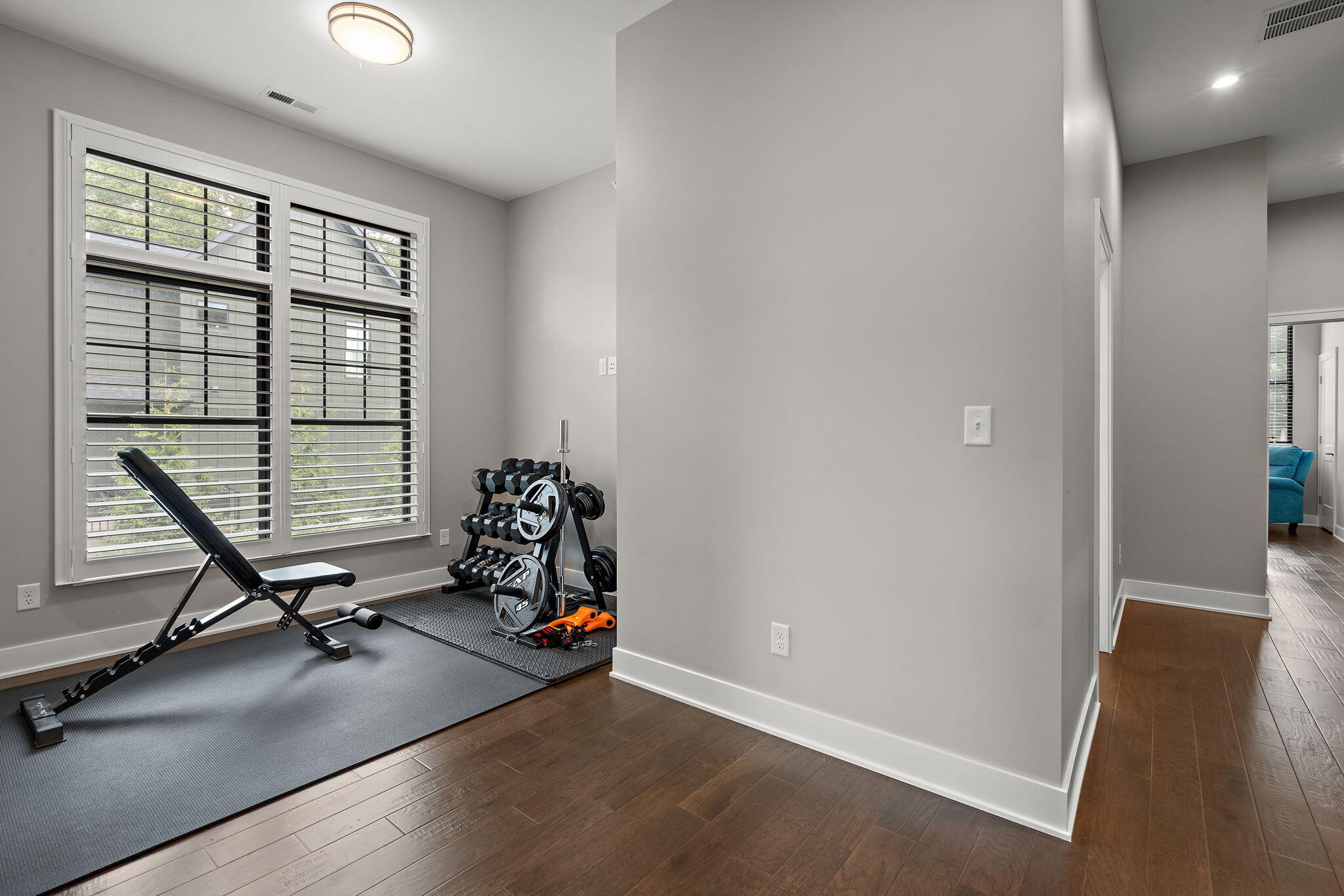 207 Academy Street, Unit 106 Valparaiso, IN 46385 - Photo 22 of 43 a view of a room with gym equipment