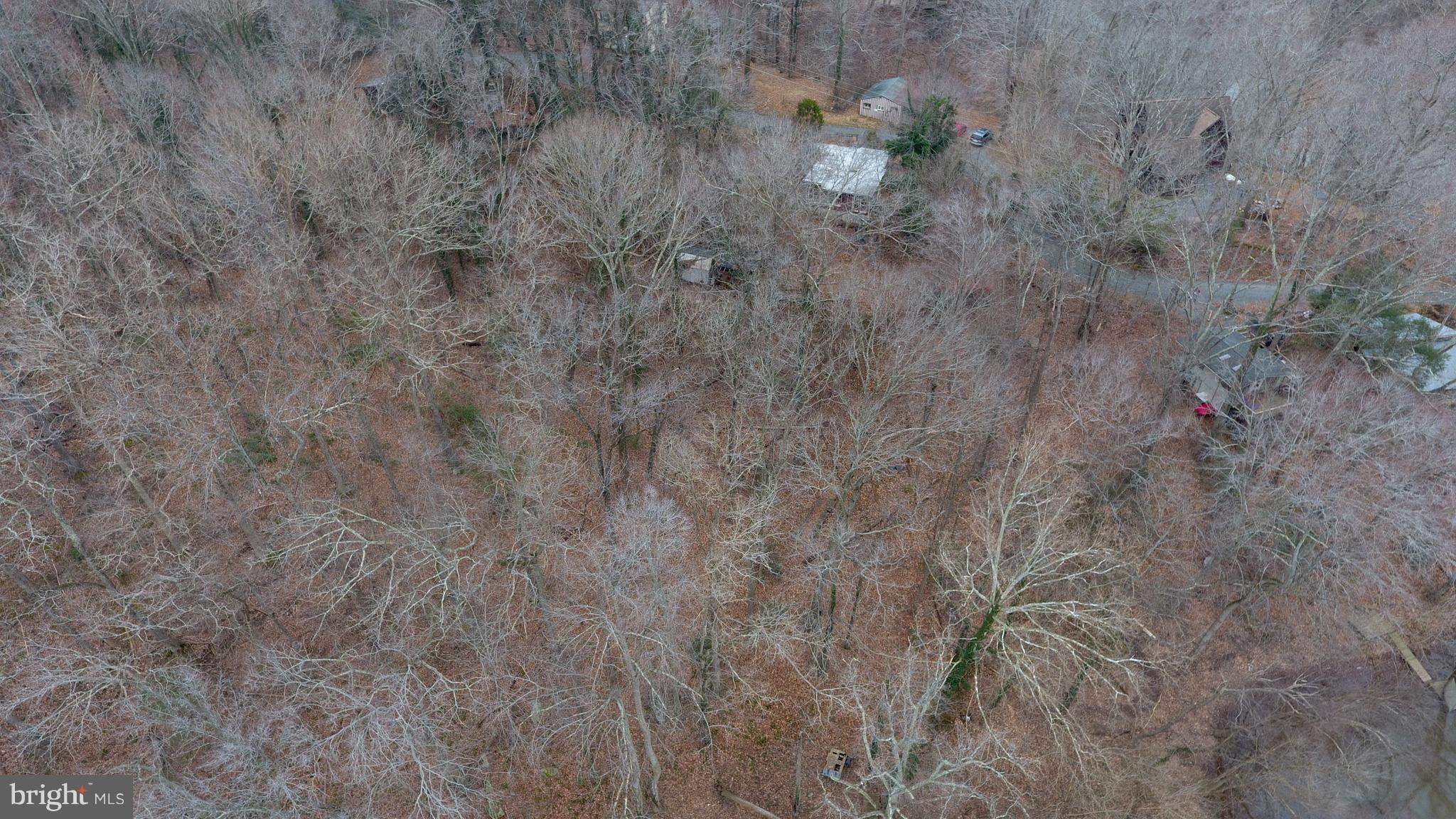 8570 Cobb Road Manassas, VA 20112 - Photo 36 of 46 Aerial view, house with metal roof