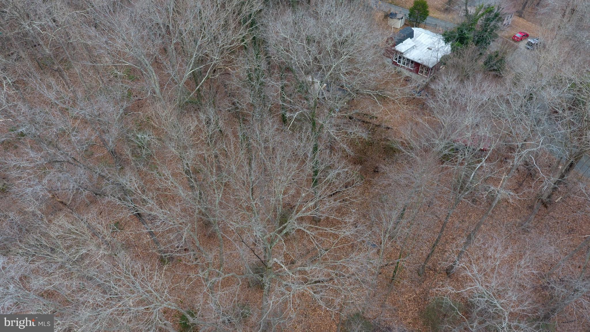 8570 Cobb Road Manassas, VA 20112 - Photo 43 of 46 Aerial view toward house/road