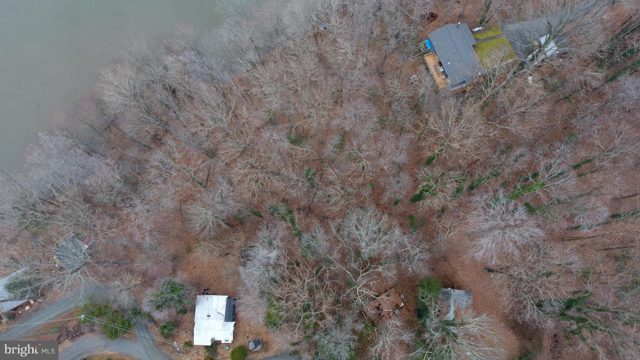 8570 Cobb Road Manassas, VA 20112 - Photo 45 of 46 Aerial of house with metal roof and surrounding