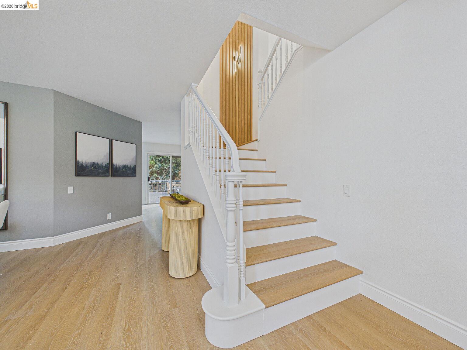 2392 Austin Court Castro Valley, CA 94546 - Photo 37 of 60 Stairs featuring wood finished floors