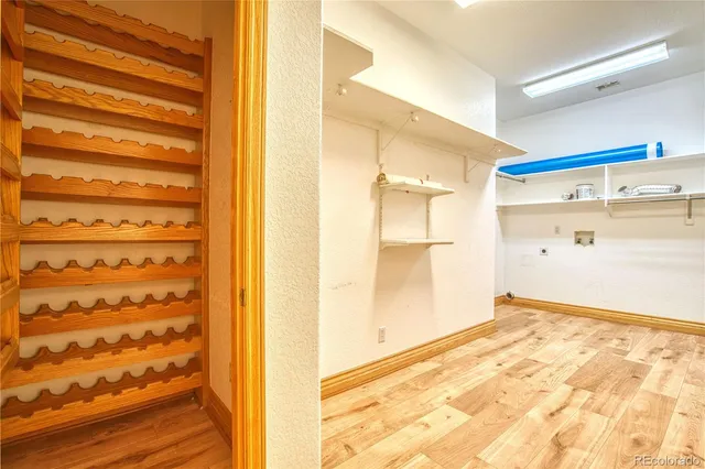 a view of empty room