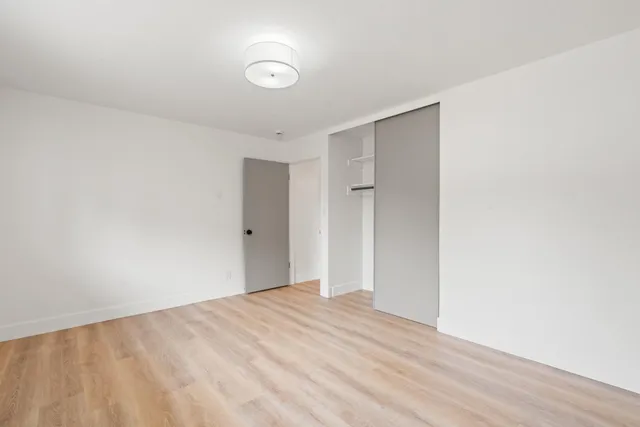 a view of empty room