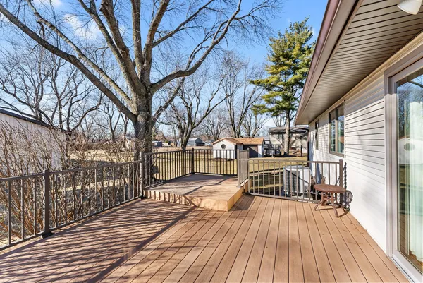 a view of outdoor space with seating space