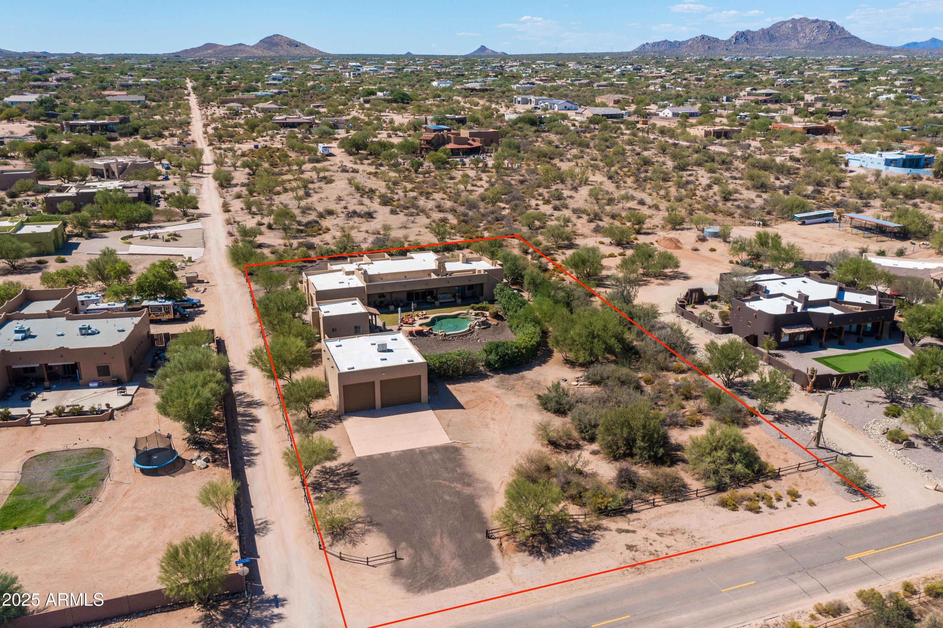 14934 East Roy Rogers Road Scottsdale, AZ 85262 - Photo 11 of 78 Aerial of Property