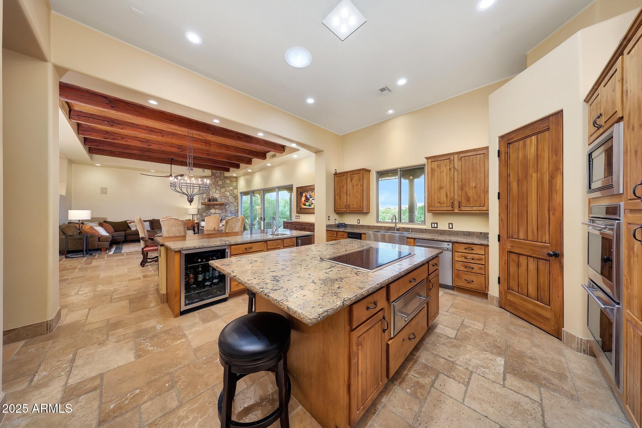 14934 East Roy Rogers Road Scottsdale, AZ 85262 - Photo 18 of 78 Kitchen w/ Knotty Alder Cabinets