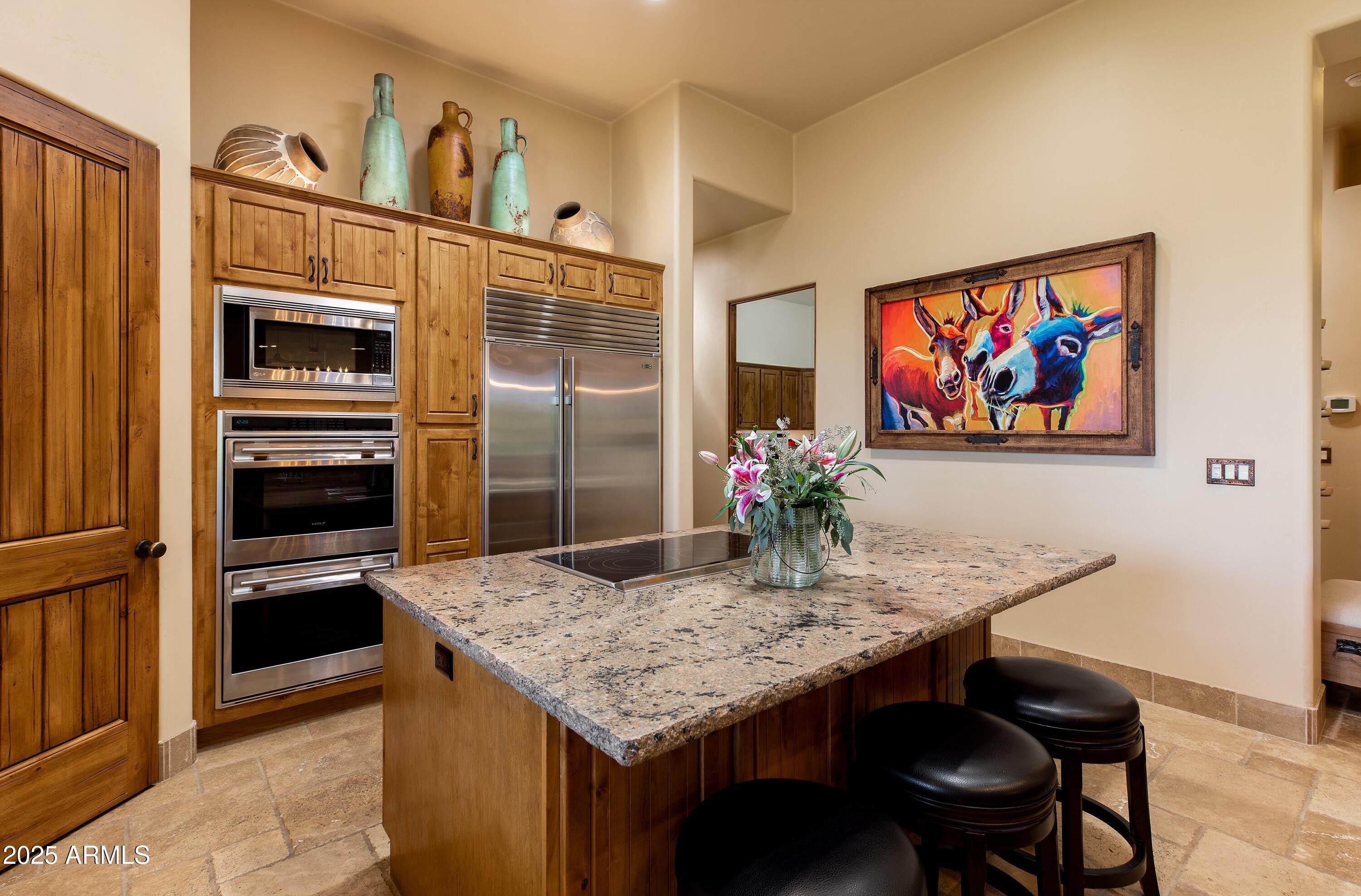 14934 East Roy Rogers Road Scottsdale, AZ 85262 - Photo 22 of 78 Kitchen with Breakfast Bar