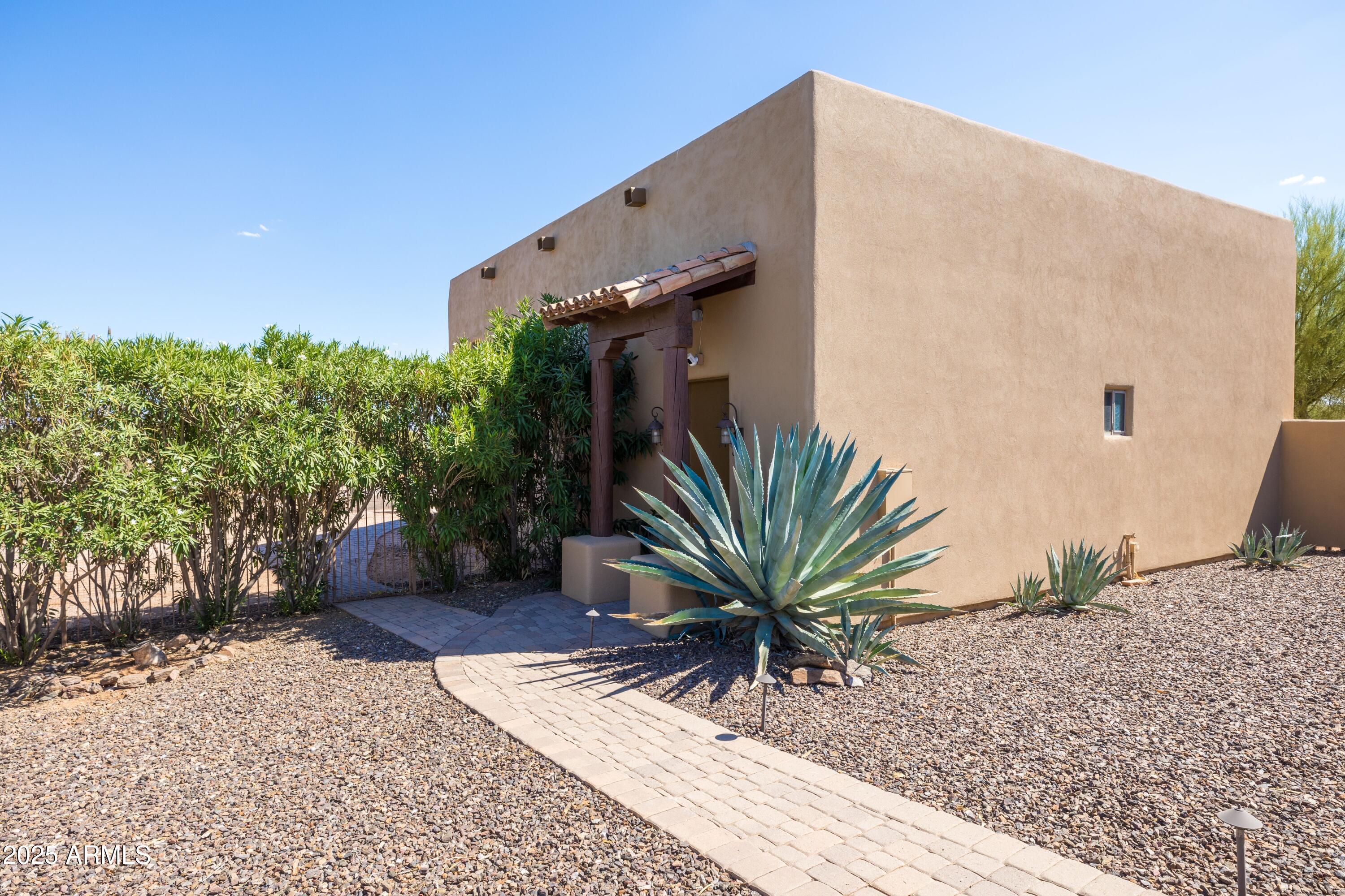 14934 East Roy Rogers Road Scottsdale, AZ 85262 - Photo 57 of 78 RV Garage Entrance