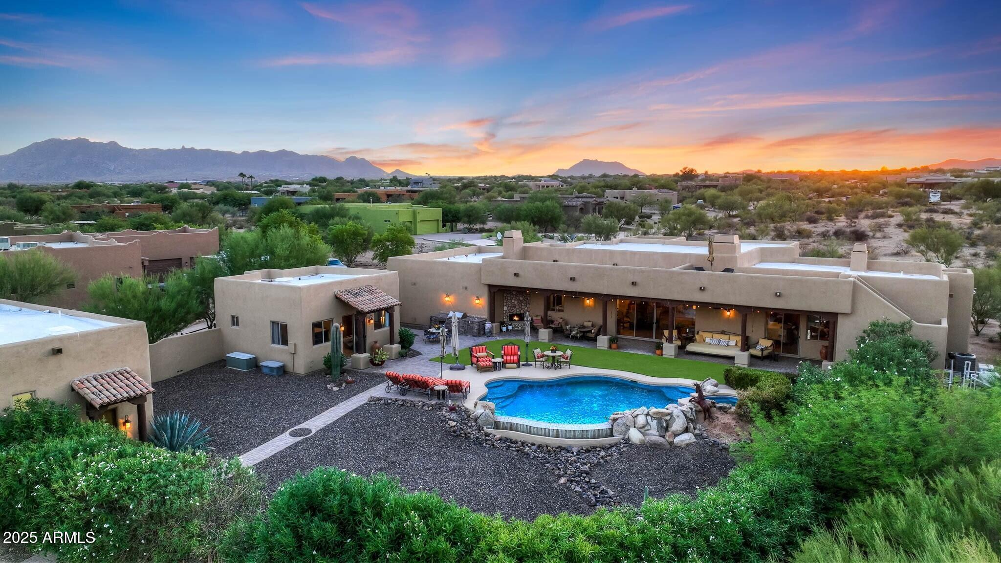 14934 East Roy Rogers Road Scottsdale, AZ 85262 - Photo 62 of 78 Desert Oasis Sunset Views