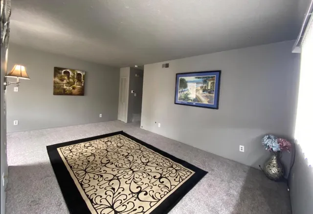 wooden floor in a room