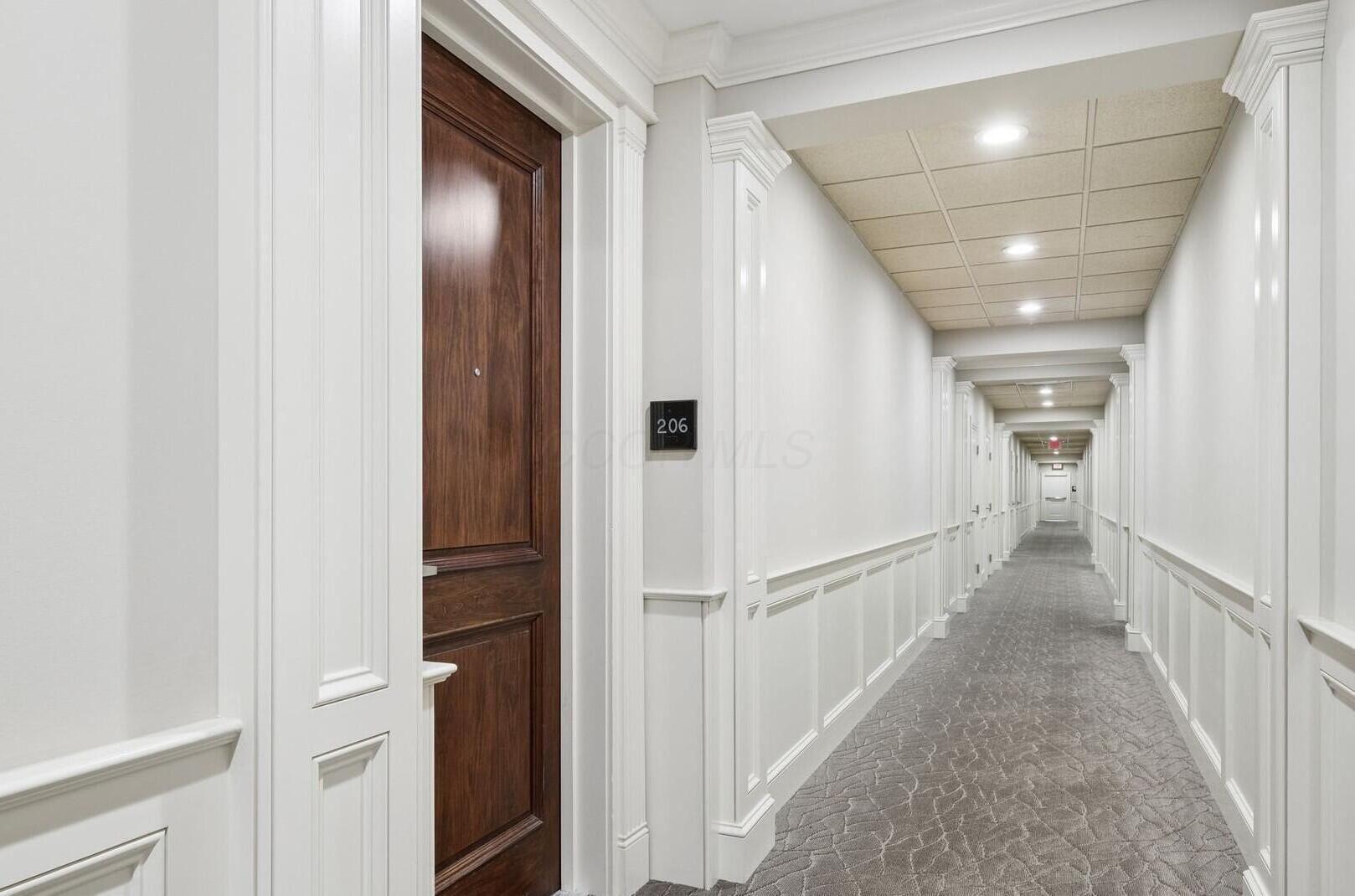 3175 Tremont Road, Unit 206 Columbus, OH 43221 - Photo 7 of 55 2nd Floor Hallway / Front Door to Home
