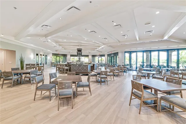 a view of a swimming pool in a yard