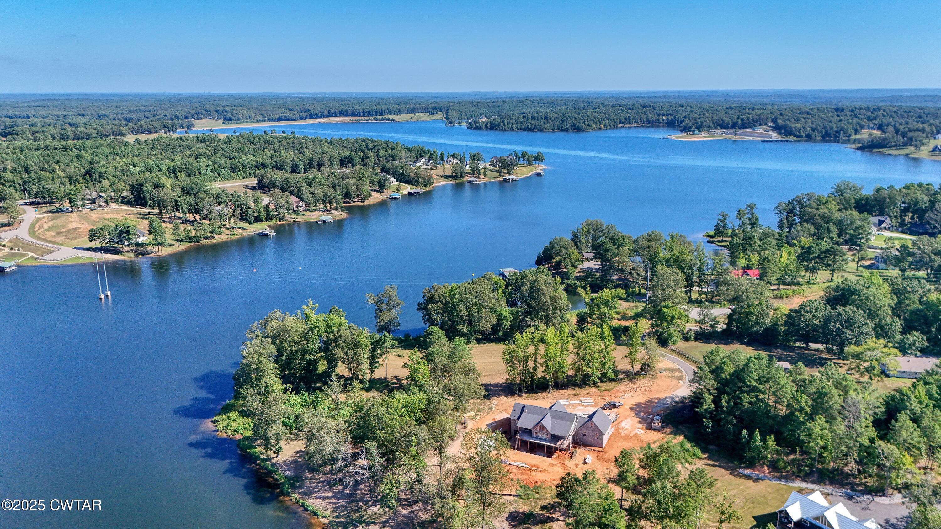 0 Kyle Road Huntingdon, TN 38344 - Photo 5 of 10 an aerial view of ocean with residential house with outdoor space