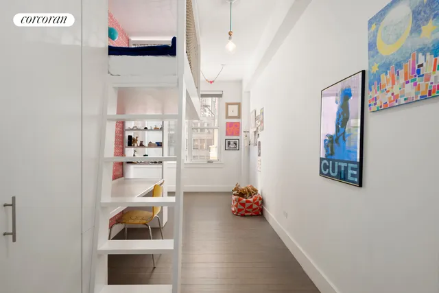 a view of livingroom with furniture and wooden floor
