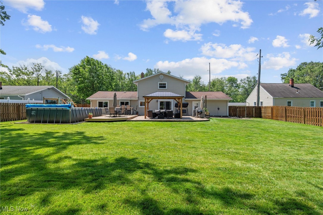 8191 Edgewood Road Mentor, OH 44060 - Photo 43 of 44 Generous fenced-in backyard offering a safe and private space for family and pets to enjoy