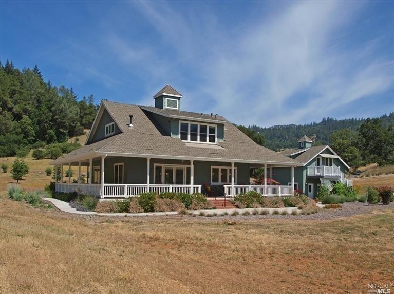 1140 Highland Ranch Road Cloverdale, CA 95425 - Photo 1 of 1 a front view of a house with a yard