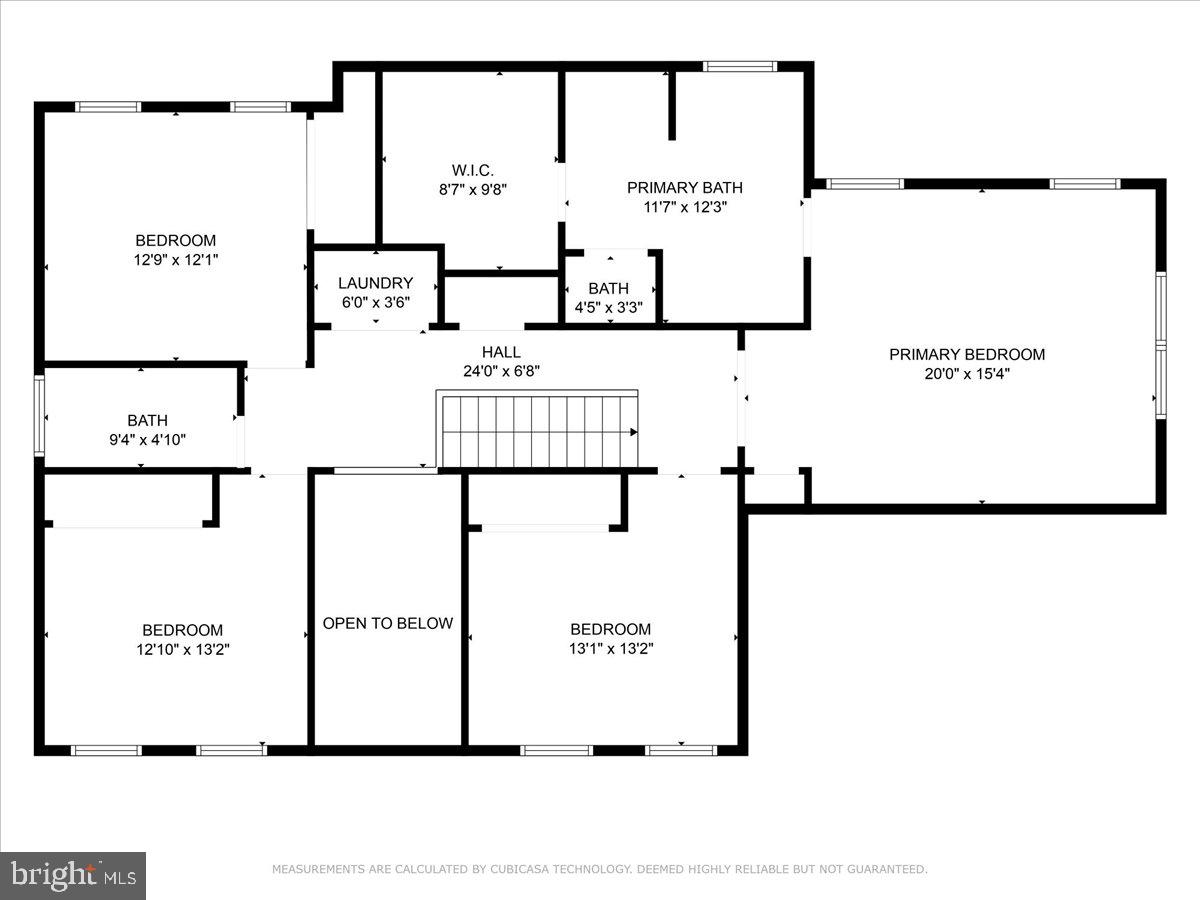 30 Abby Road Avondale, PA 19311 - Photo 35 of 36 Upper Level Floor Plan