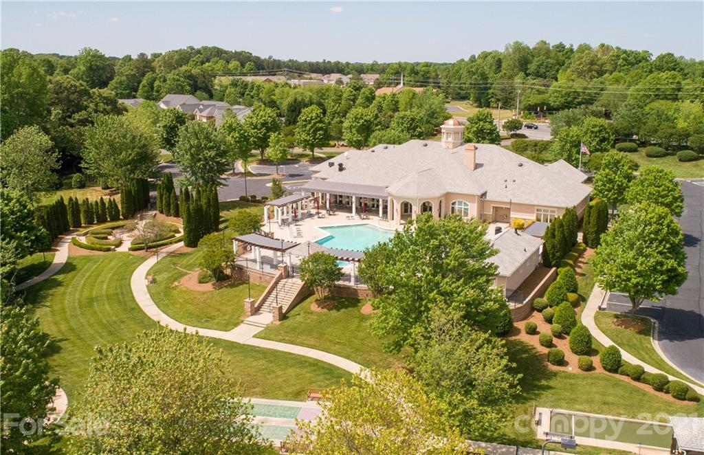 638 Amethyst Circle Fort Mill, SC 29708 - Photo 26 of 38 an aerial view of residential houses with outdoor space and trees