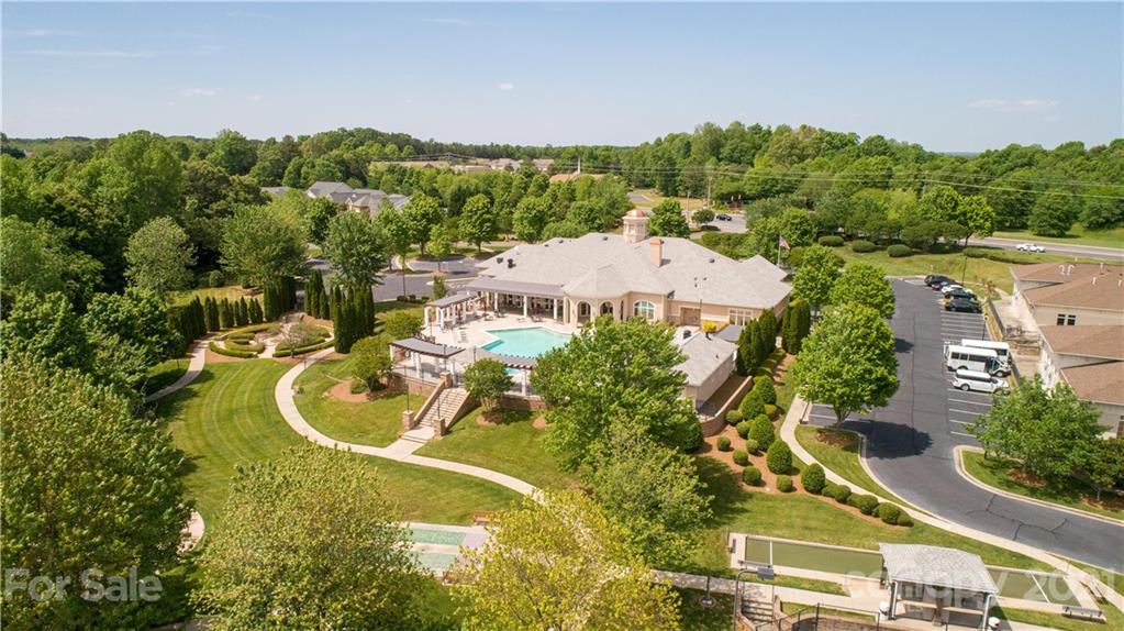638 Amethyst Circle Fort Mill, SC 29708 - Photo 27 of 38 an aerial view of residential house with outdoor space and swimming pool