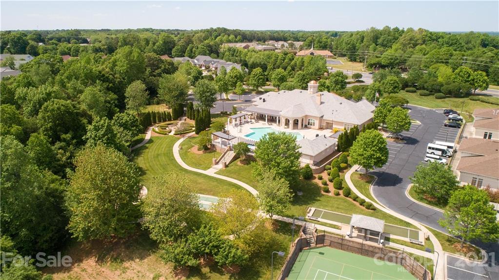 638 Amethyst Circle Fort Mill, SC 29708 - Photo 30 of 38 an aerial view of residential house with outdoor space and pool