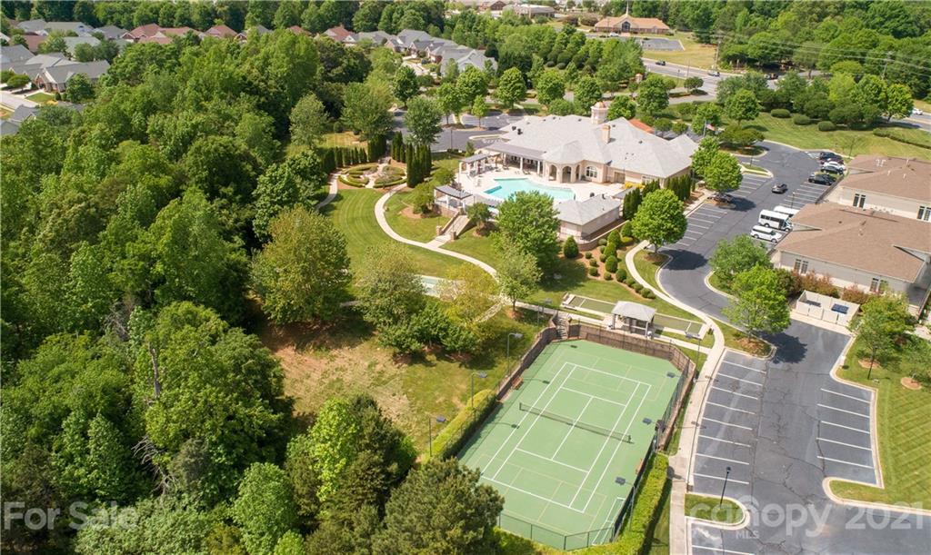 638 Amethyst Circle Fort Mill, SC 29708 - Photo 31 of 38 an aerial view of residential house with outdoor space and swimming pool