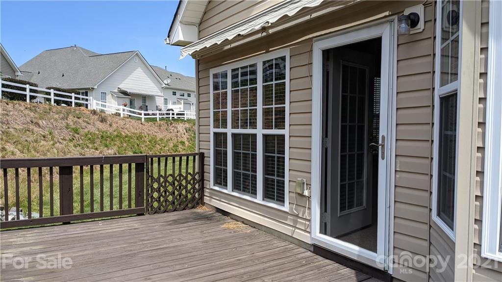 638 Amethyst Circle Fort Mill, SC 29708 - Photo 32 of 38 a view of a balcony with wooden floor