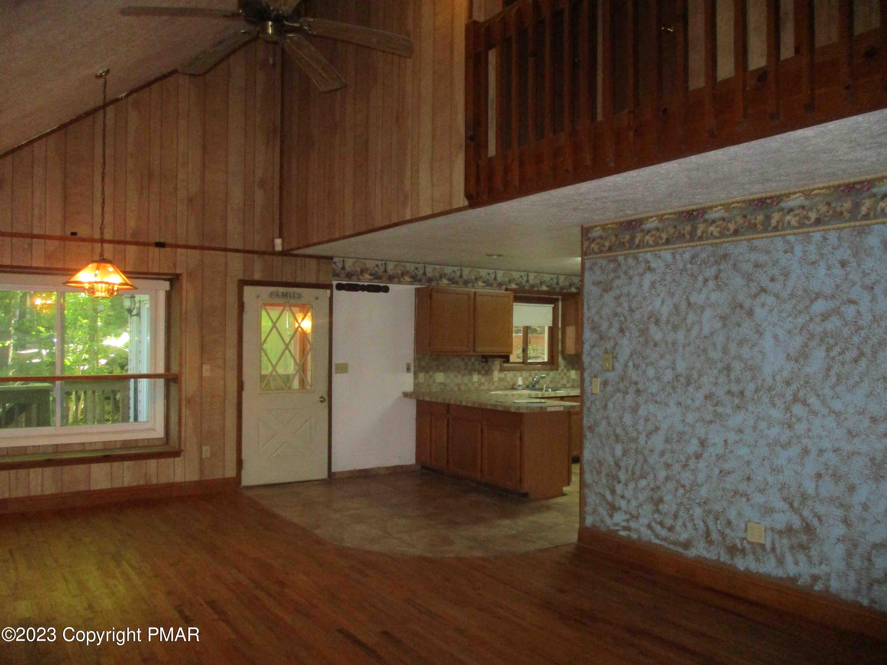 5695 Decker Road Bushkill, PA 18324 - Photo 2 of 9 a kitchen with stainless steel appliances granite countertop a granite counter tops and a window