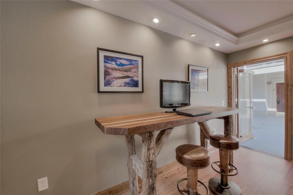 655 4 O Clock Road, Unit 108 Breckenridge, CO 80424 - Photo 8 of 20 a view of a workspace with furniture