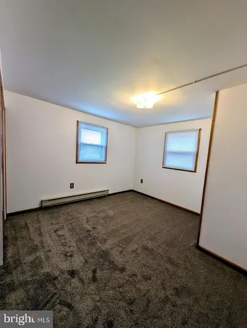 a view of a window in a room