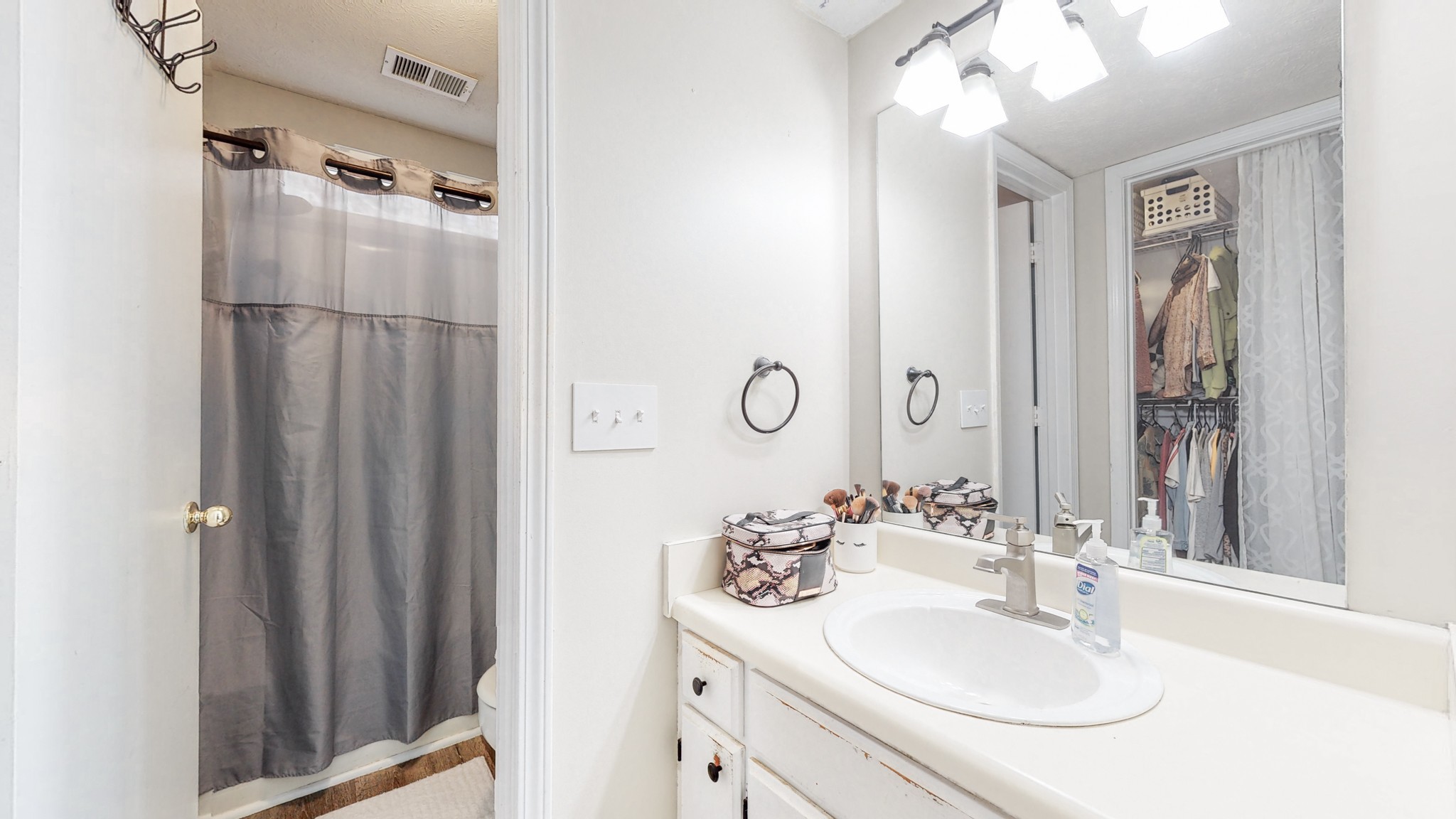 209 Dockside Court Hermitage, TN 37076 - Photo 13 of 43 a bathroom with a sink double vanity and a mirror