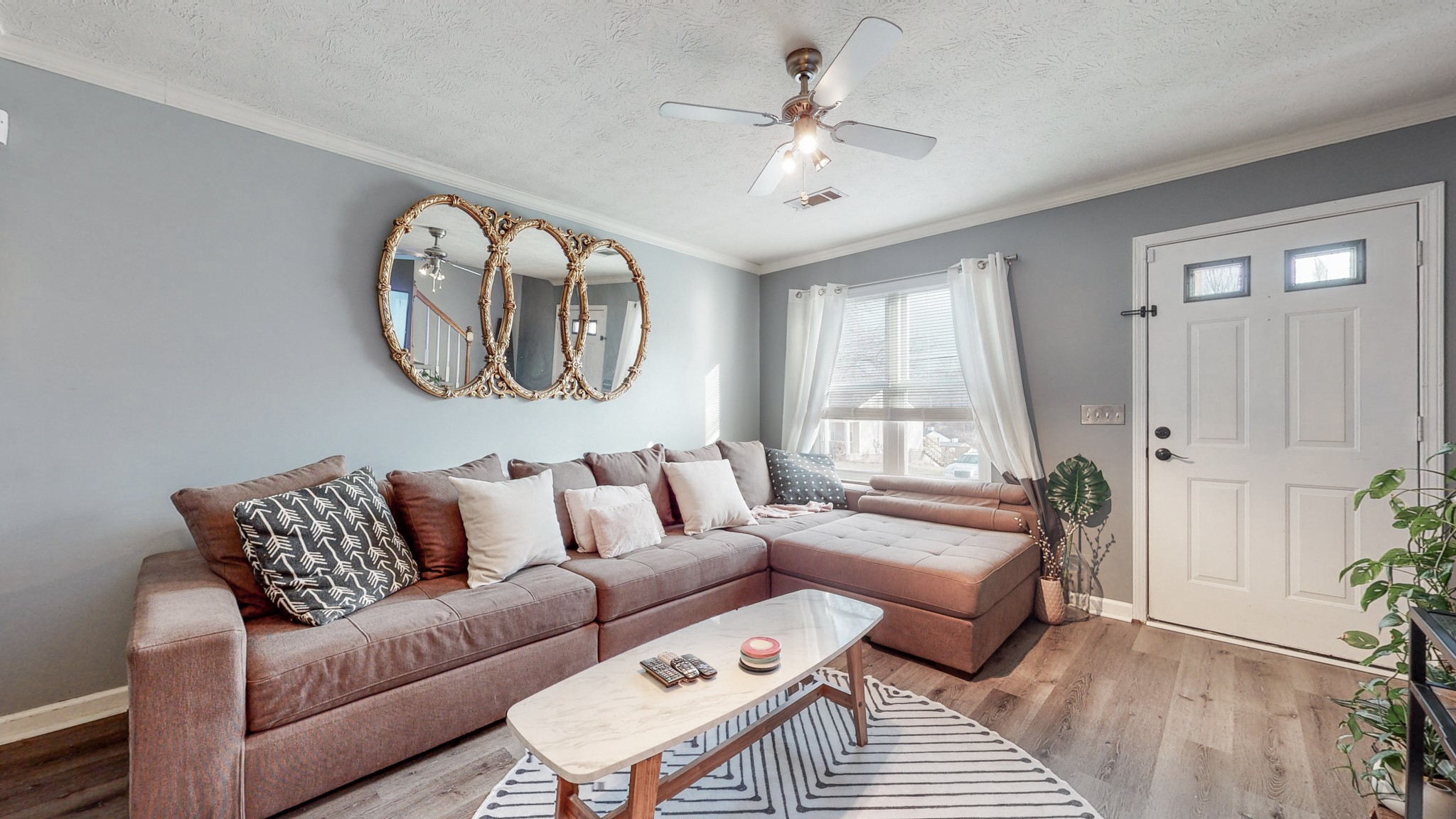 209 Dockside Court Hermitage, TN 37076 - Photo 3 of 43 a living room with furniture and a large window