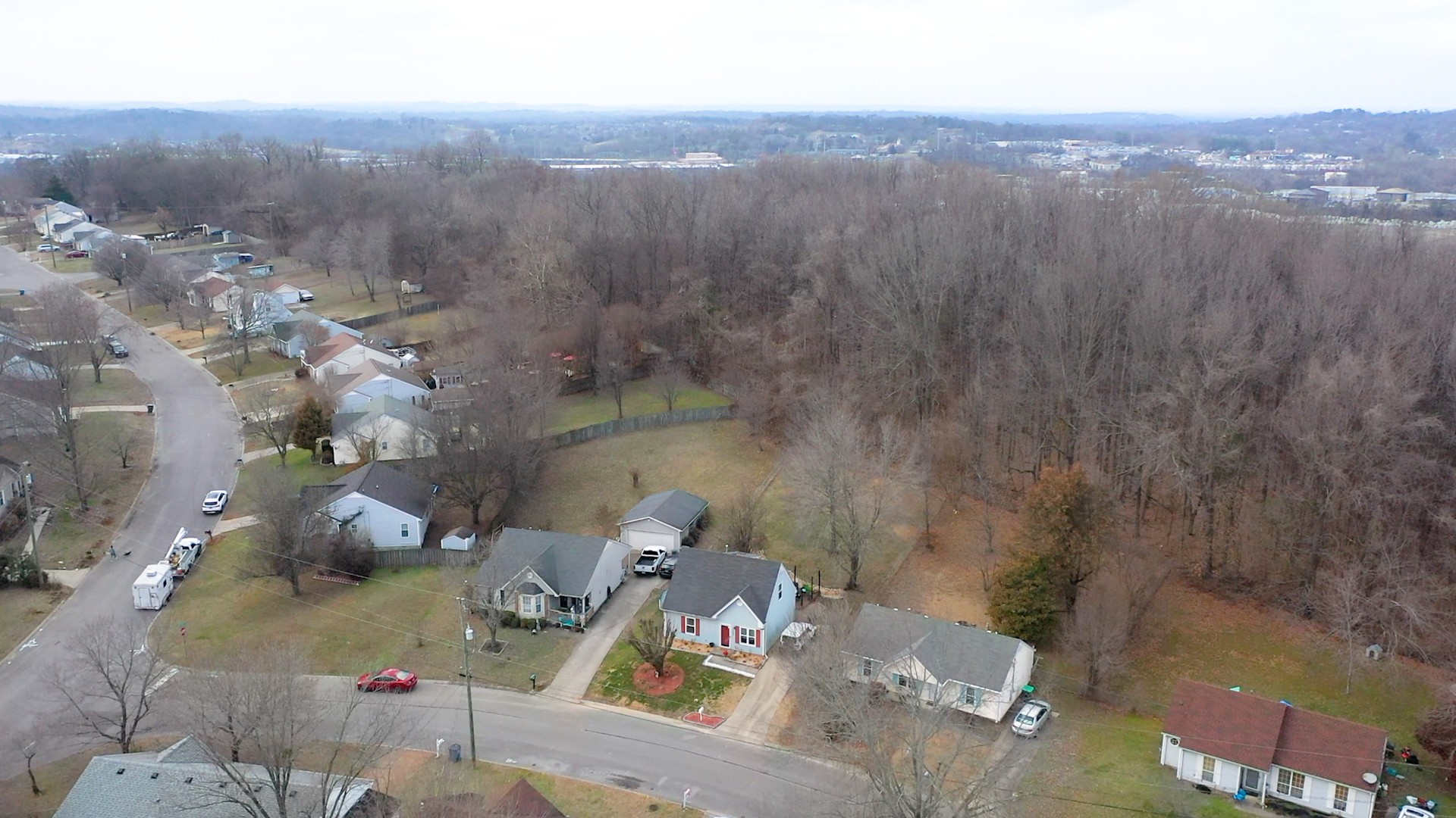 209 Dockside Court Hermitage, TN 37076 - Photo 43 of 43 an aerial view of a house with a yard