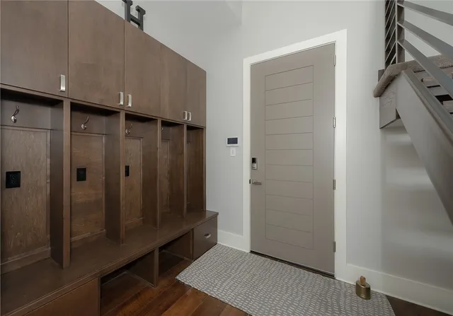 a view of walk in closet